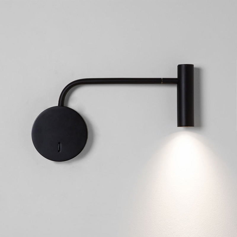 Moderne LED Væglampe i Sort/Hvid – Cylindrisk Design til Stue og Soveværelse-5
