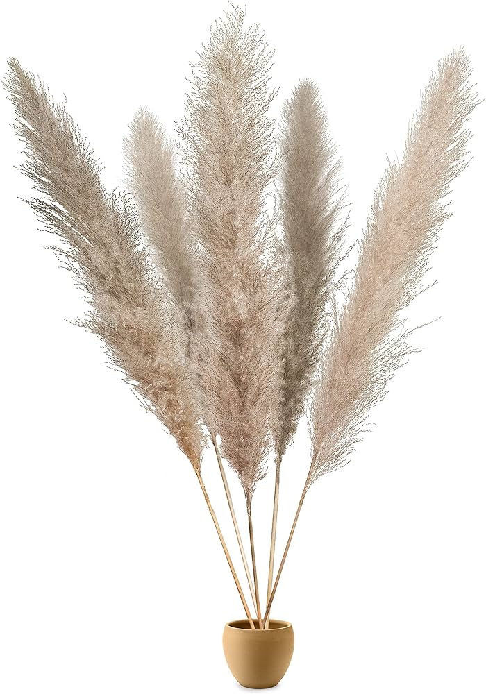 NaturEleganz - Bøhmiske pampasfjer | Stilfuld naturlig dekoration