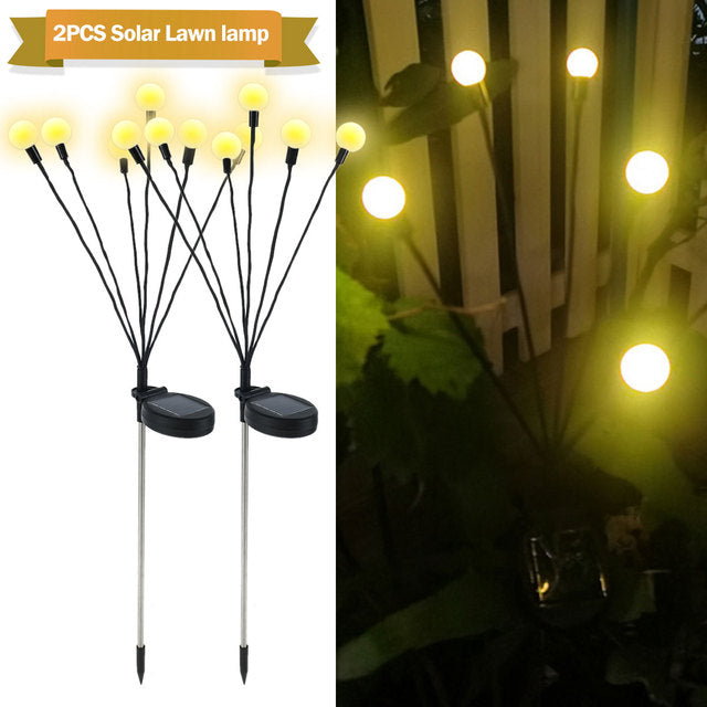 EcoLuxe - Firefly solcellelampe til udendørs brug