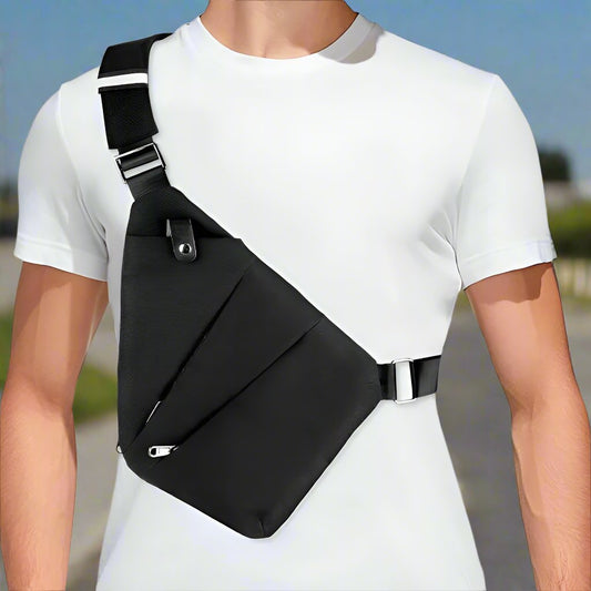 SafeCarry - let crossbody-taske med tyverisikring