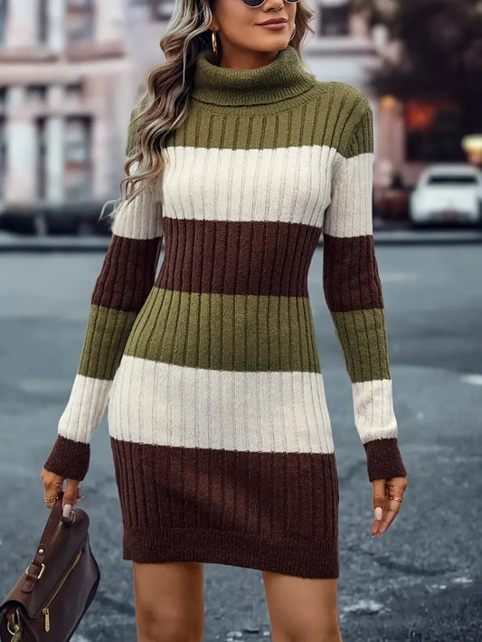 Gemma - Elegant bodycon-minikjole til damer med lange ærmer