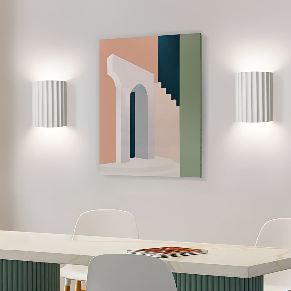 Skandinavisk Væglampe i Høj Kvalitet med Rå Design – Kompakt 15 cm, Ideel til Moderne Indretning-4