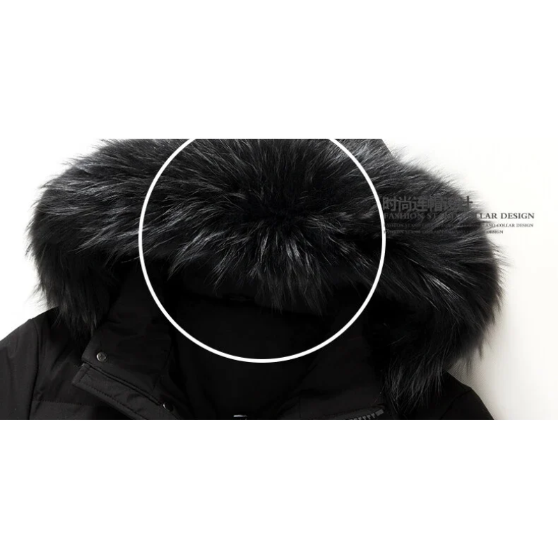 FrostGuard - Parka vinterfrakke til mænd | Elegant varme til kolde vinterdage