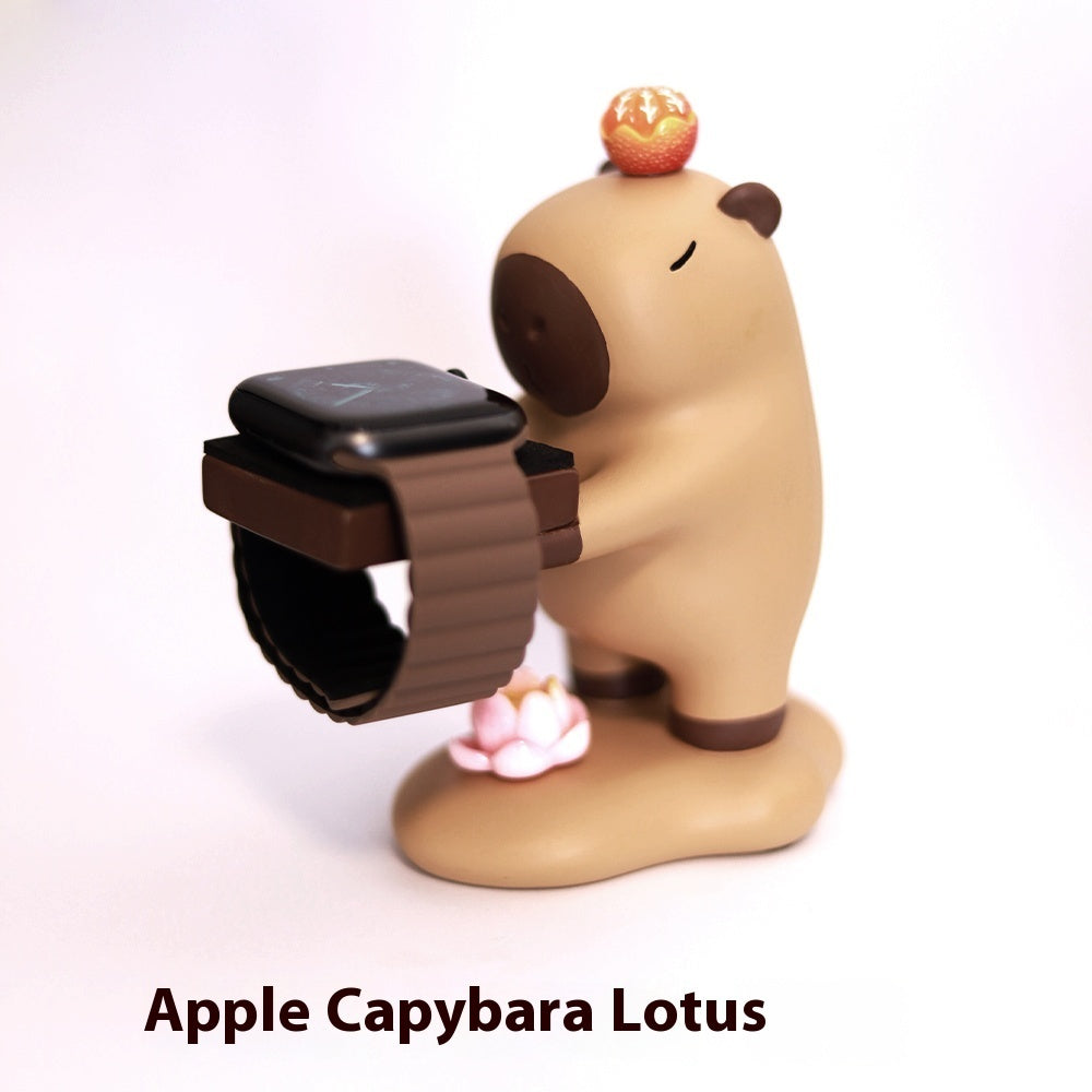 CapyCharge - Apple Watch Capybara opladningsholder