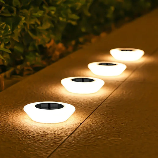 SolarLux - Luksuriøse og funktionelle solcelle-gulvlamper - 4 stk.