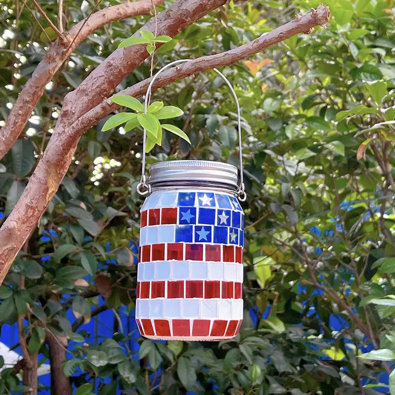 SolarLumo - Mosaiklampe med solceller