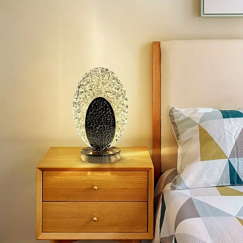 Moderne Pauw Bordlampe Uden Ledning med Justerbar Lysstyrke – Elegant USB Opladelig LED Belysning-6