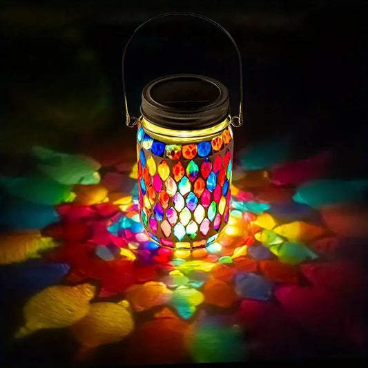 SolarLumo - Mosaiklampe med solceller