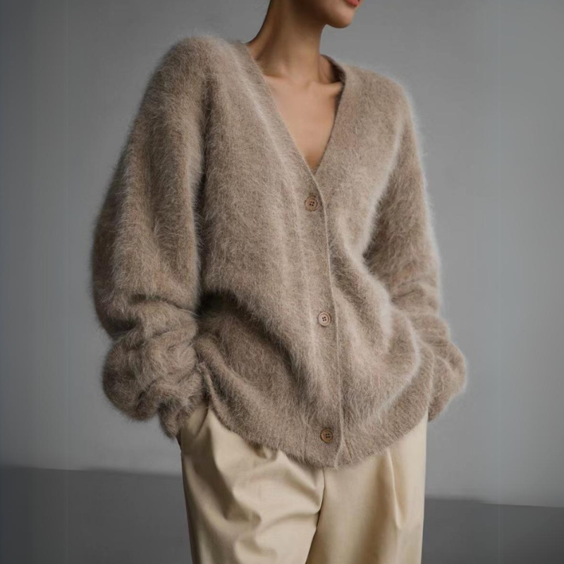 Catherine - Cardigan i kashmir | Luksuriøs elegance og tidløs skønhed