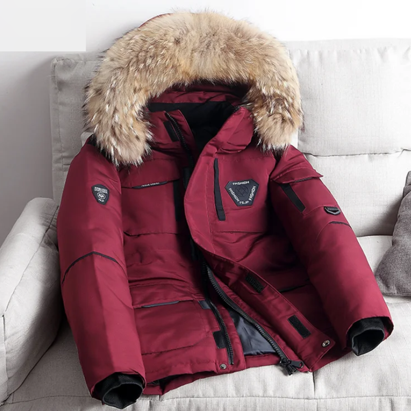 Zoey - Parka vinterjakke til mænd | Varme og fleksibilitet til kolde dage