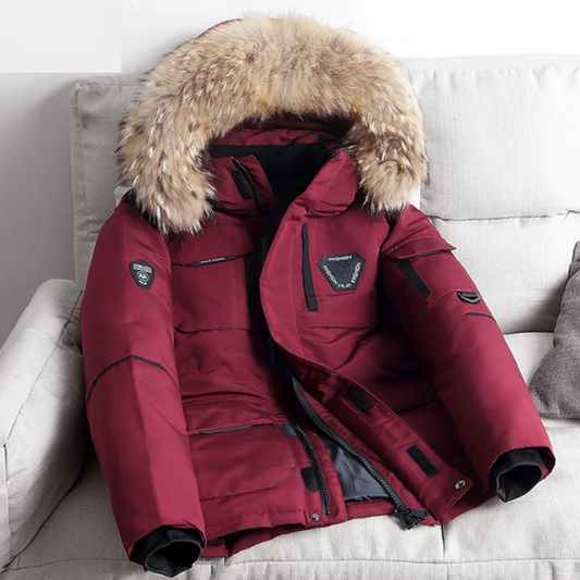 Zoey - Parka vinterjakke til mænd | Varme og fleksibilitet til kolde dage