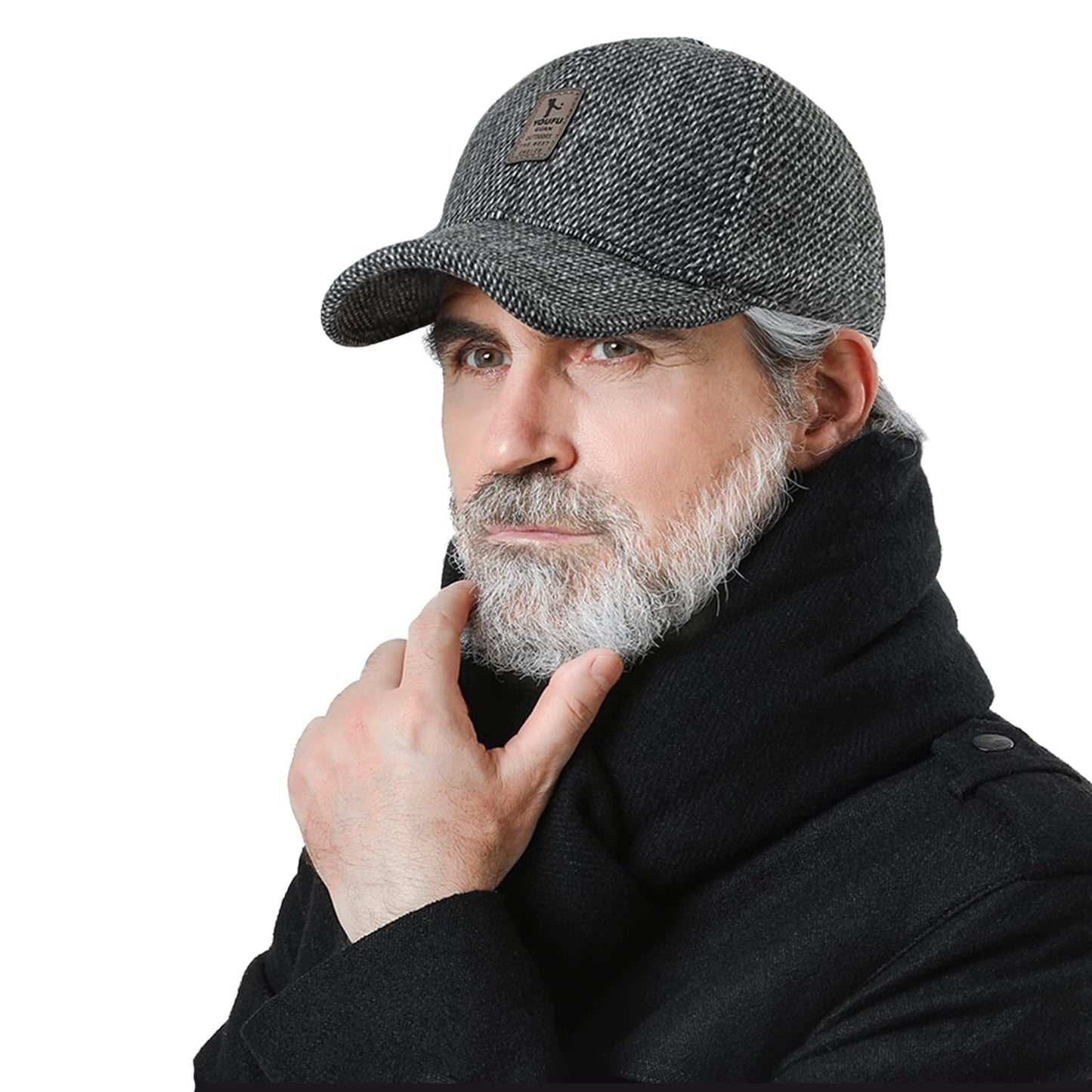 MatteoWarm - Baseballkasket til vinter | Varme ører, stilfuldt beskyttet