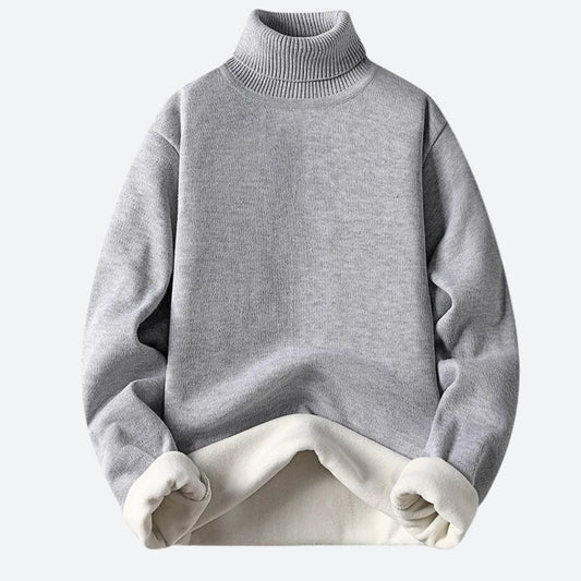 WinterLuxe - Rullekravetrøje til mænd | Elegance og varme til kolde dage
