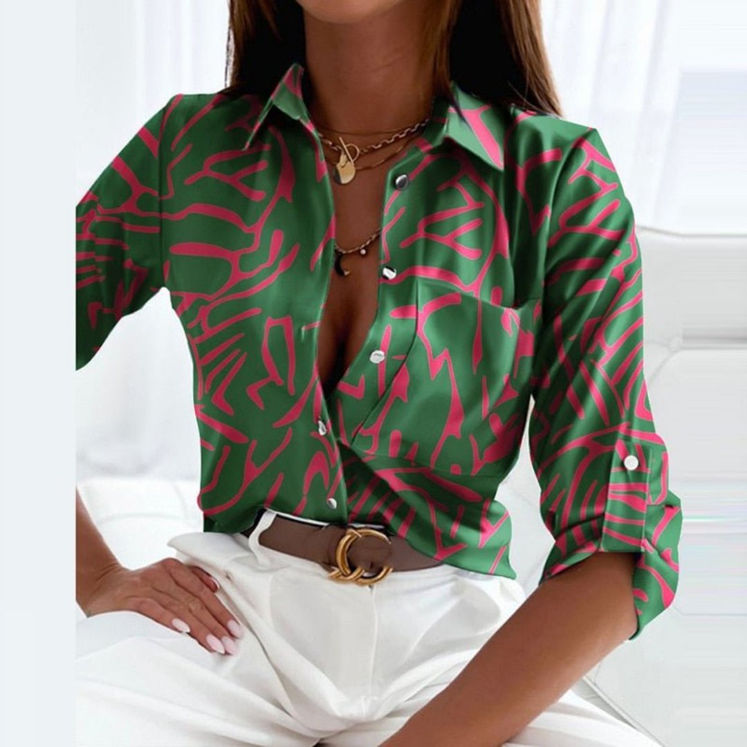 StyleFusion - Casual skjorte til damer | Elegance møder afslappet komfort