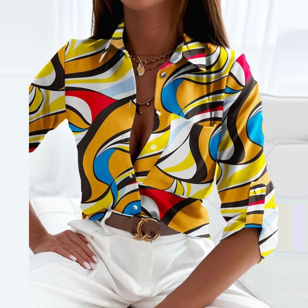 StyleFusion - Casual skjorte til damer | Elegance møder afslappet komfort