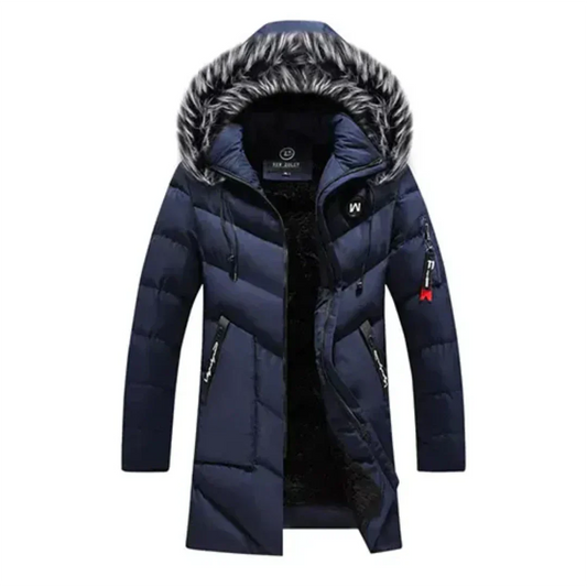 FrostGuard - Vinterparkajakke til mænd | Lang parka for bedste beskyttelse mod kulden