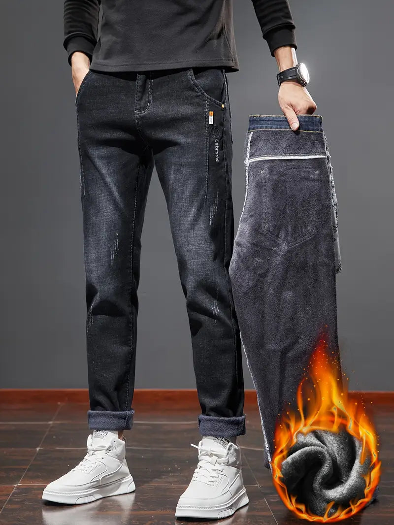 Adam - Vinterjeans i klassisk design | Komfort og stil til kolde dage