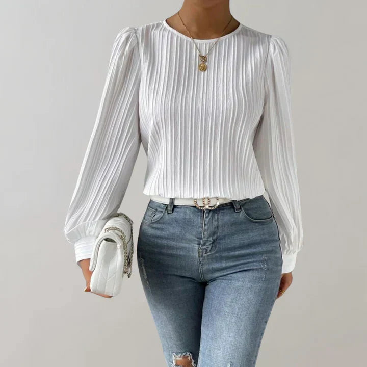 EleganzPlus - Elegant damebluse | Elegance møder maksimal komfort