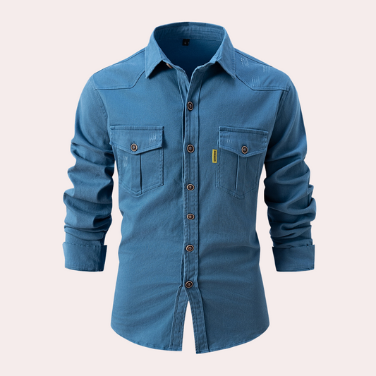 ComfortWear - Casual poloshirt til mænd med lommer | Stil møder funktion