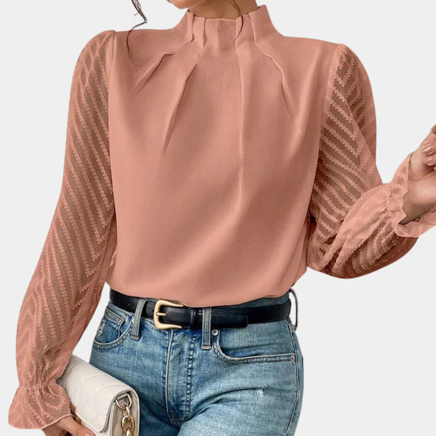 ComfyChic - Langærmet top til kvinder | Alsidig langærmet skjorte til enhver lejlighed