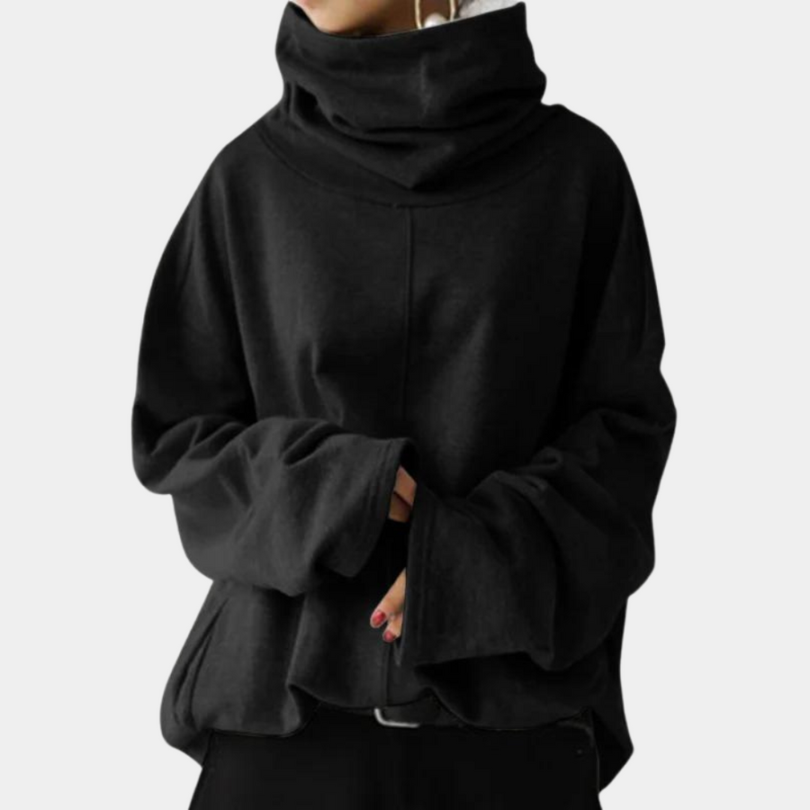 Lennox - Moderne dametrøje med rullekrave | Elegant look til kolde dage