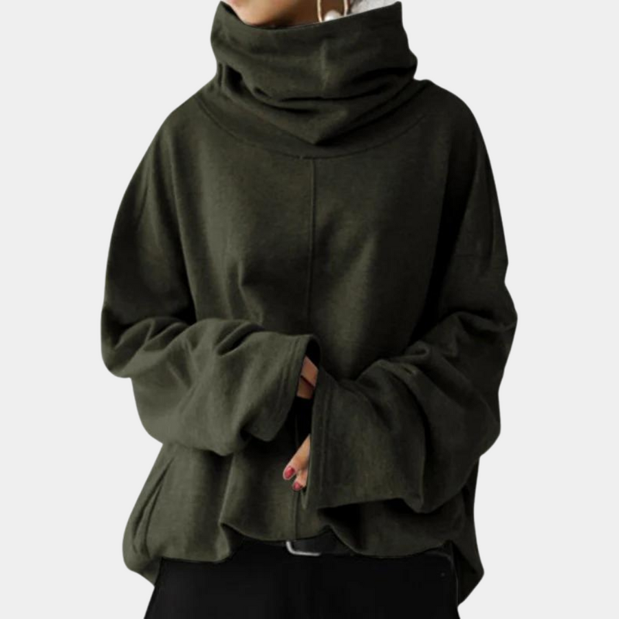 Lennox - Moderne dametrøje med rullekrave | Elegant look til kolde dage