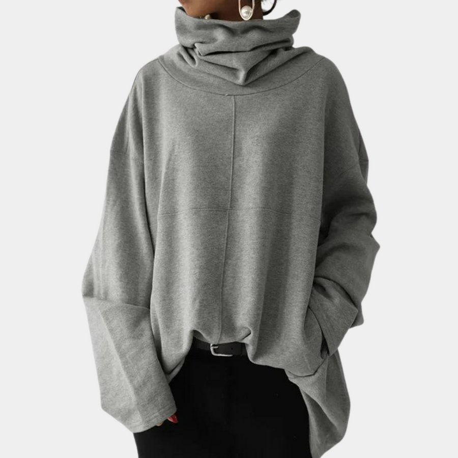 Lennox - Moderne dametrøje med rullekrave | Elegant look til kolde dage
