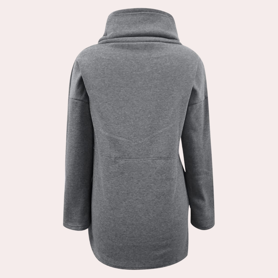 Lennox - Moderne dametrøje med rullekrave | Elegant look til kolde dage