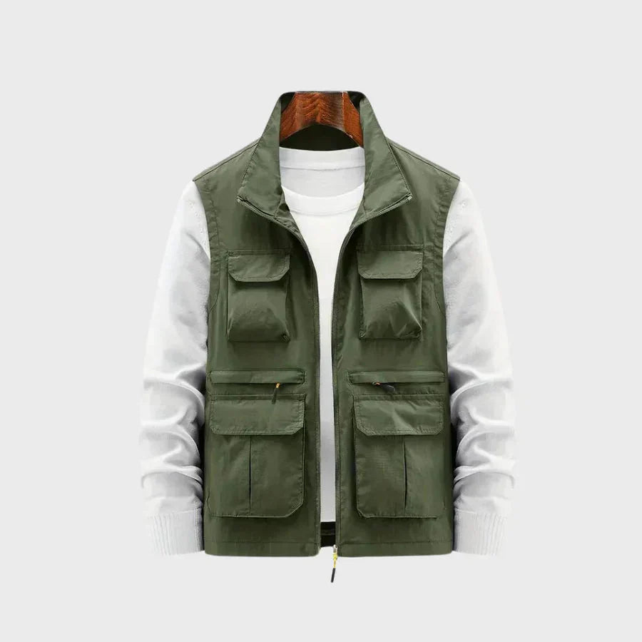 StyleFlex - Cargo-vest | Den alsidige vest til mænd