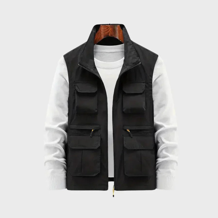 StyleFlex - Cargo-vest | Den alsidige vest til mænd