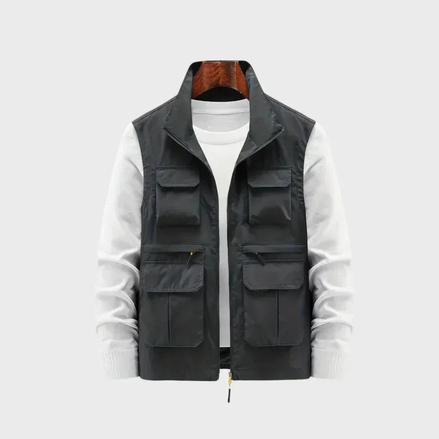 StyleFlex - Cargo-vest | Den alsidige vest til mænd