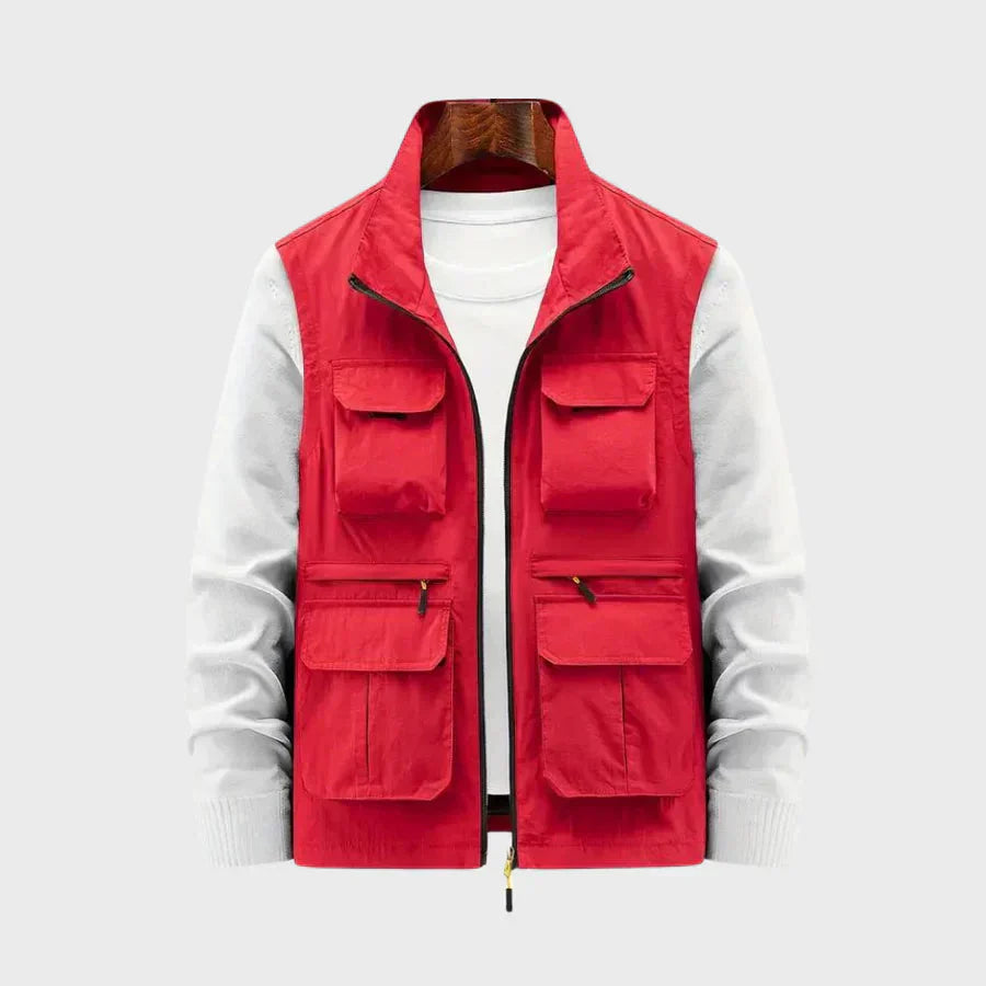 StyleFlex - Cargo-vest | Den alsidige vest til mænd