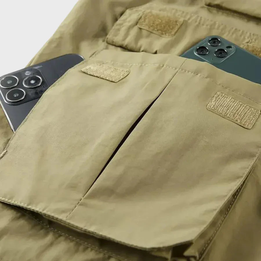 StyleFlex - Cargo-vest | Den alsidige vest til mænd