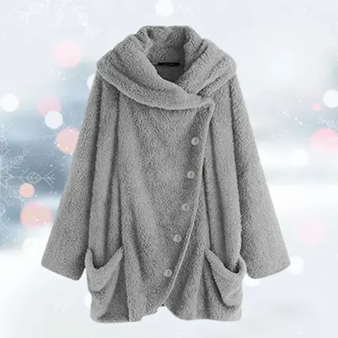 CozyChic - Vintercardigan med hætte til damer | Hyggelig, varm beskyttelse til stilfulde dage