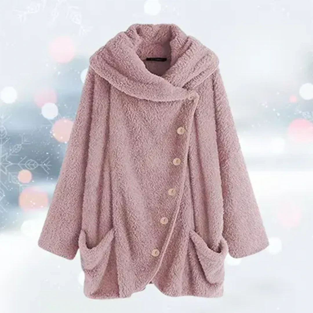 CozyChic - Vintercardigan med hætte til damer | Hyggelig, varm beskyttelse til stilfulde dage