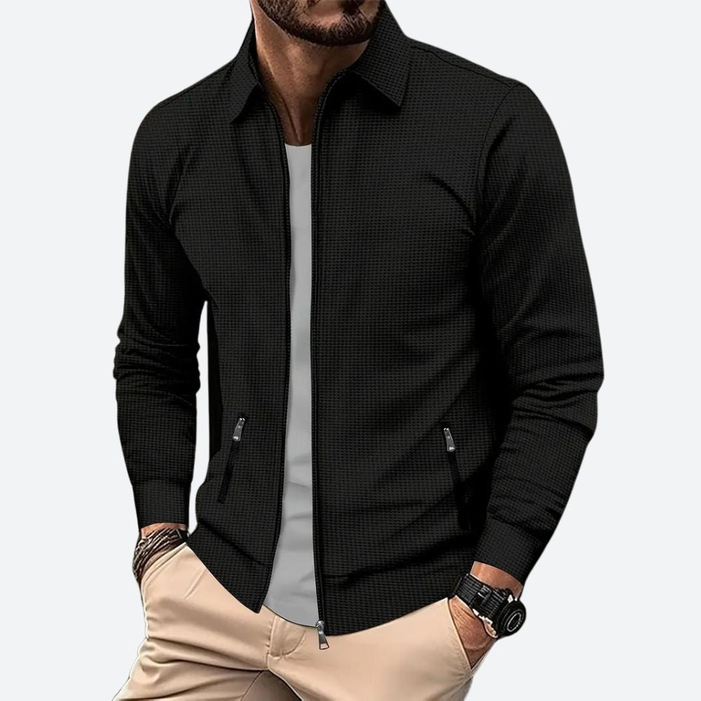 LuxusStyle - Luksuriøs overshirt til mænd | Stilfuldt lag-på-lag til kolde dage