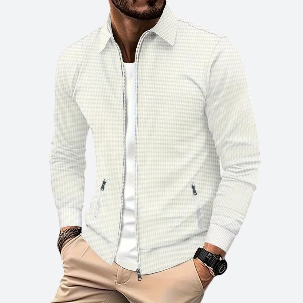 LuxusStyle - Luksuriøs overshirt til mænd | Stilfuldt lag-på-lag til kolde dage