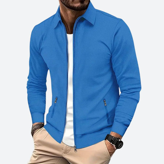 LuxusStyle - Luksuriøs overshirt til mænd | Stilfuldt lag-på-lag til kolde dage