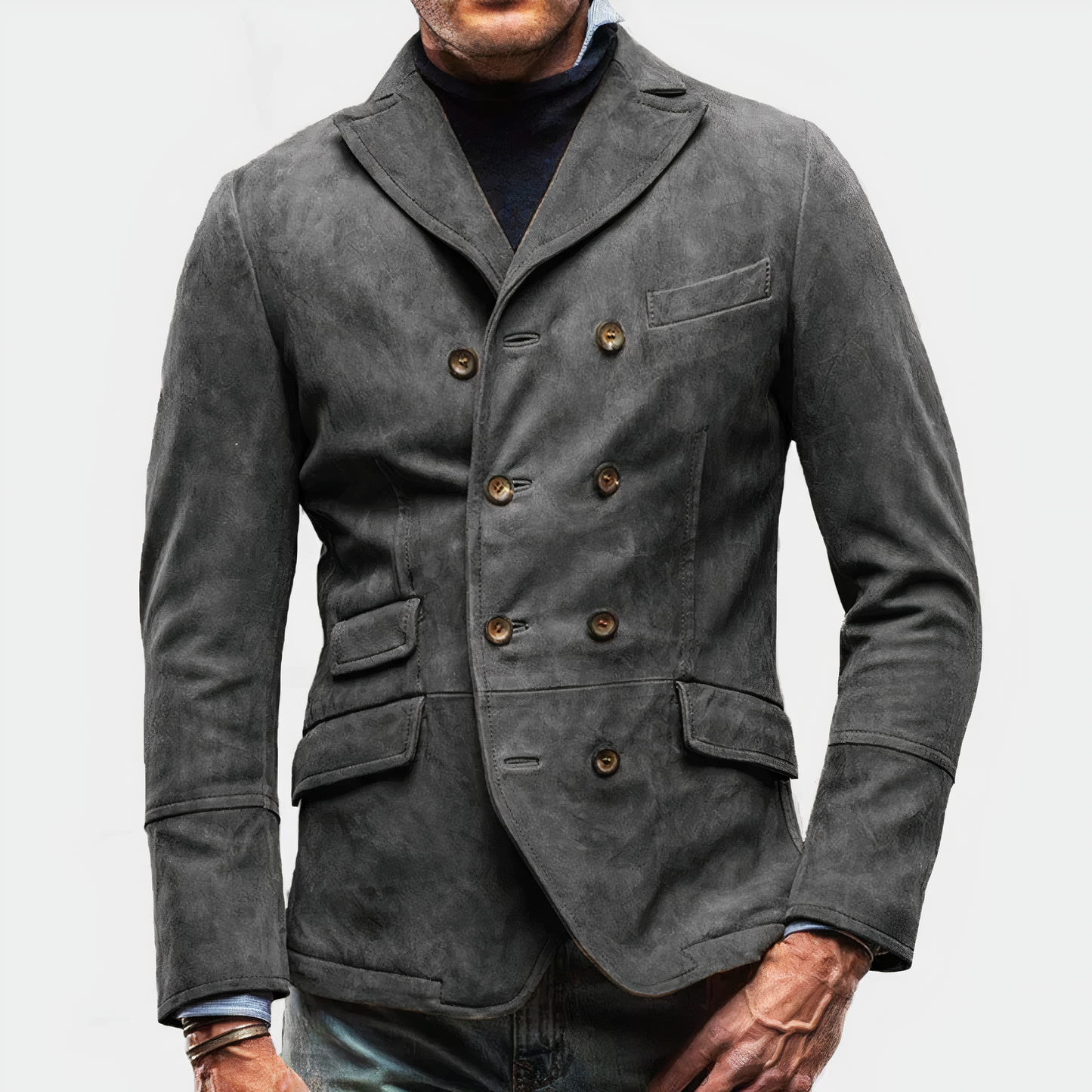 EleganceFull - Blazer med to knapper | Klassisk stil med perfekt pasform