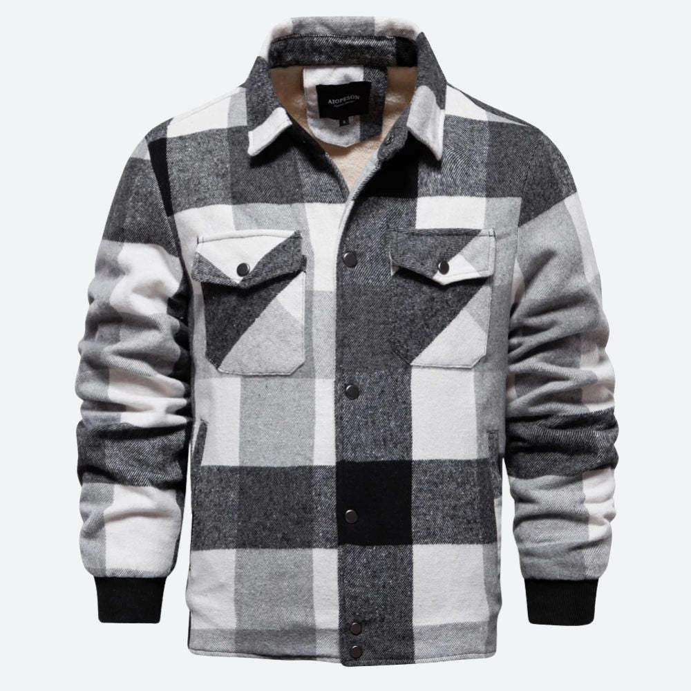 WarmTrend - Flannel-jakke til mænd | Tradition møder moderne komfort