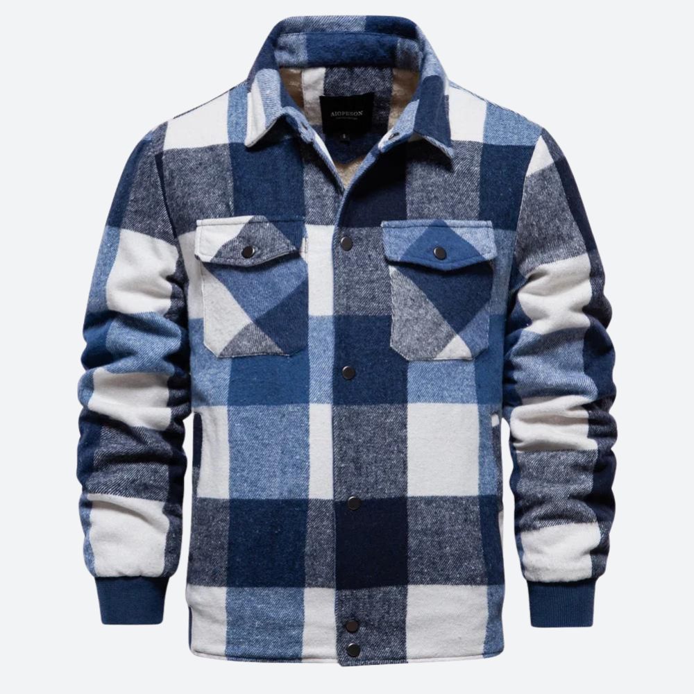 WarmTrend - Flannel-jakke til mænd | Tradition møder moderne komfort
