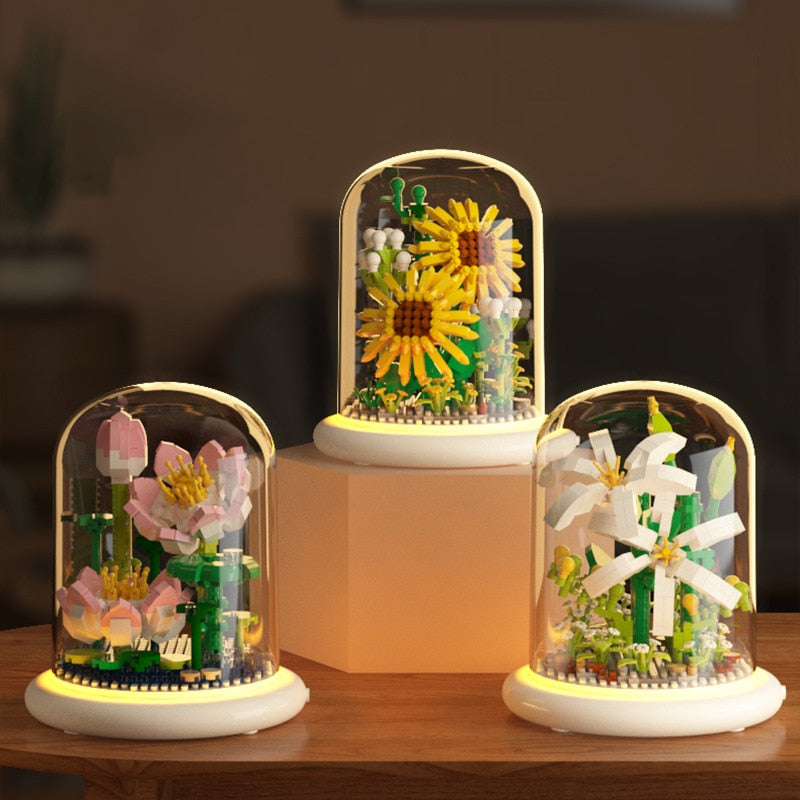FloralCraft - Evige byggeklodser blomsterblomst