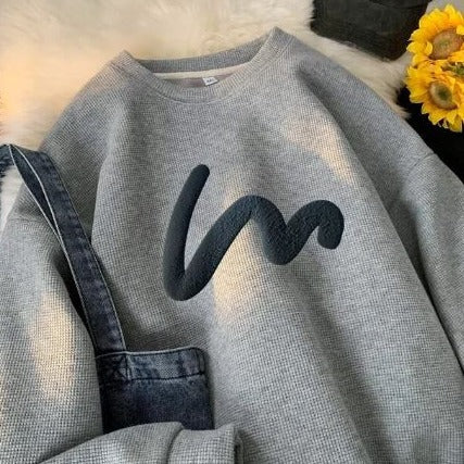 StreetWarm - Sweatshirts med golfmønster til mænd