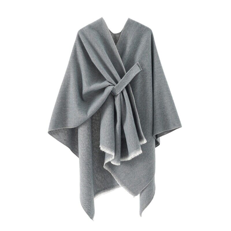 Mery - poncho i kashmir | Elegance møder hyggelig komfort