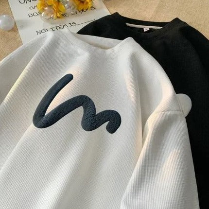 StreetWarm - Sweatshirts med golfmønster til mænd