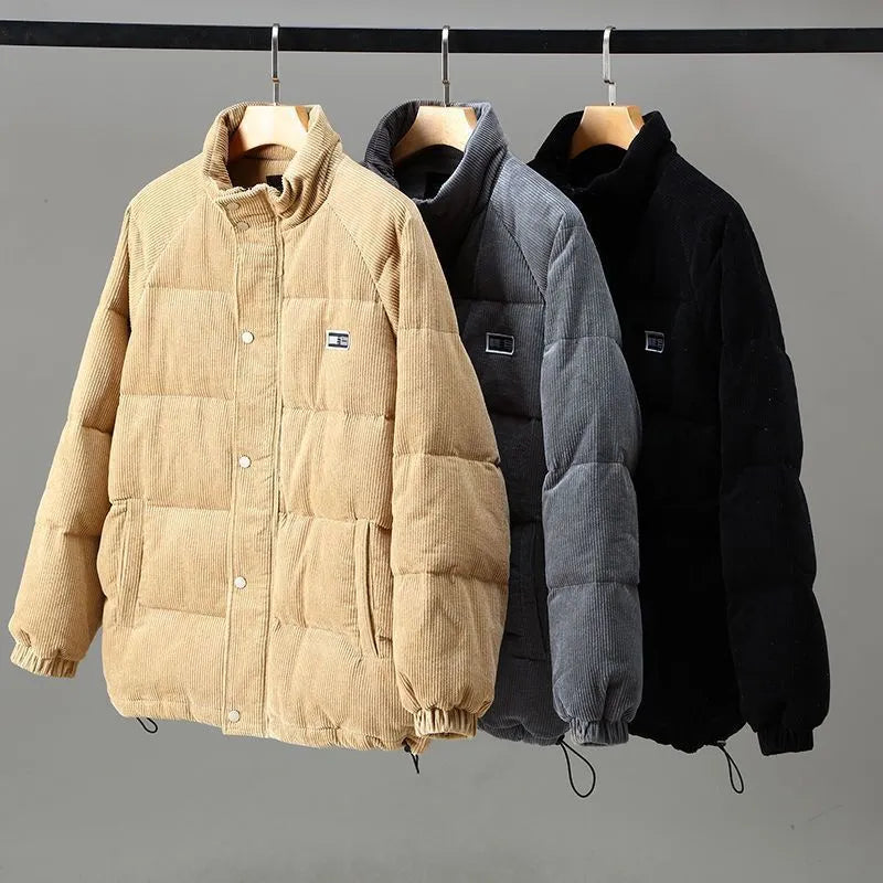 WarmStyle - Ribbet fløjlsjakke | Uovertruffen varme og tidløs stil
