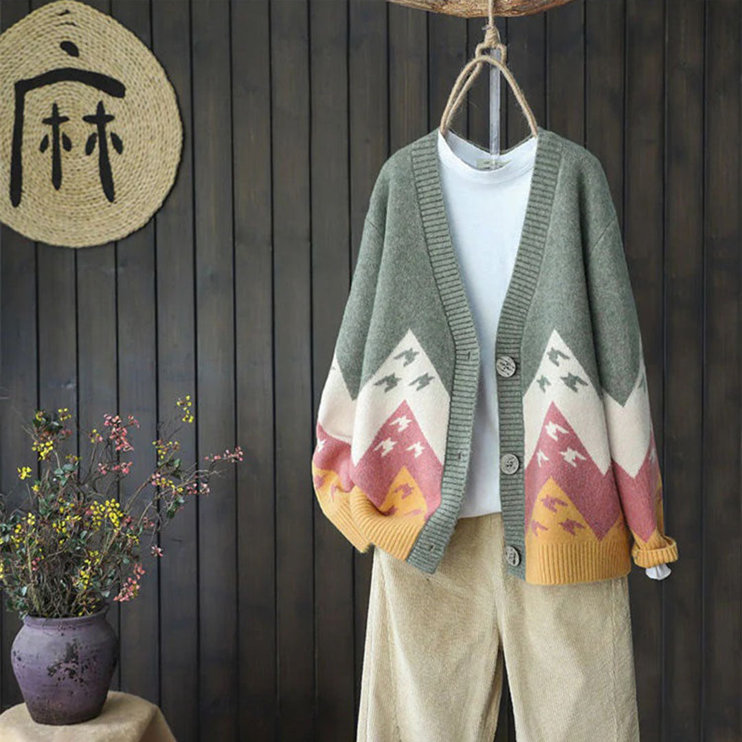Elina - Klassisk komfortabel cardigan
