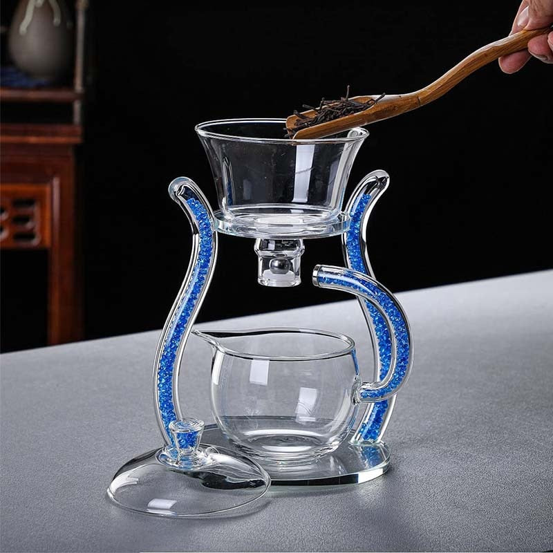 PureSteep - Luksuriøs magnetisk te-infusionsenhed i krystal
