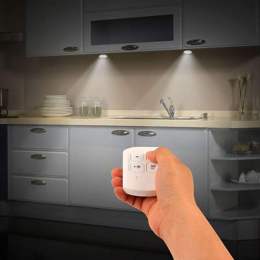Intelligent LED Lampe med Fjernbetjening og Justerbar Lysstyrke – Energibesparende Indendørs Loftlampe-6