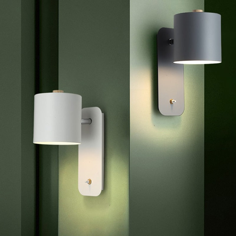 Moderne LED Væglampe i Metal - Energieffektiv Belysning til Stue, Gange og Kontor-3